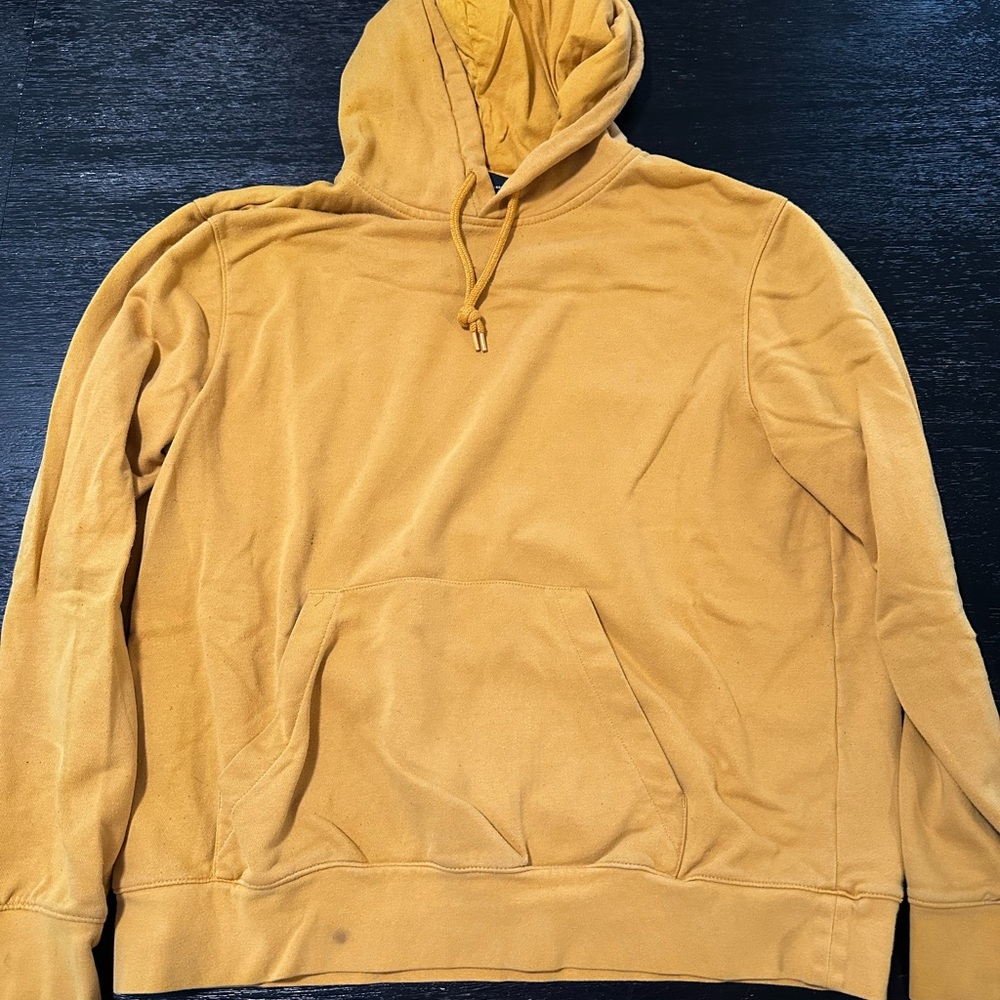 H & M Men's Mustard Hoodie